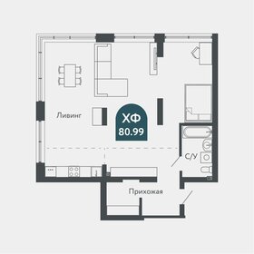 Квартира 80,9 м², 3-комнатная - изображение 1