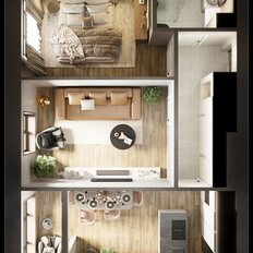 Квартира 59,2 м², 2-комнатная - изображение 3