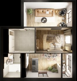 Квартира 71 м², 2-комнатная - изображение 1