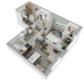38,1 м², 2-комнатная квартира 4 850 000 ₽ - изображение 19
