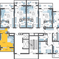 Квартира 60,4 м², 2-комнатная - изображение 2