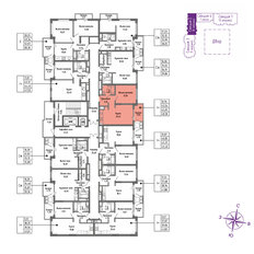 Квартира 45,1 м², 1-комнатная - изображение 2