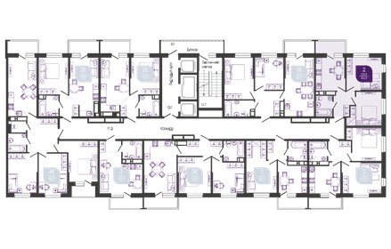 65 м², 2-комнатная квартира 8 350 000 ₽ - изображение 77