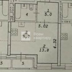 Квартира 28 м², 1-комнатная - изображение 3