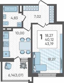 50 м², 1-комнатная квартира 5 200 000 ₽ - изображение 37