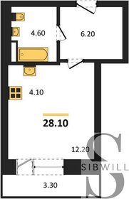 26 м², квартира-студия 4 990 000 ₽ - изображение 86