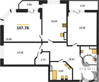 65,2 м², 2-комнатная квартира 9 499 000 ₽ - изображение 87