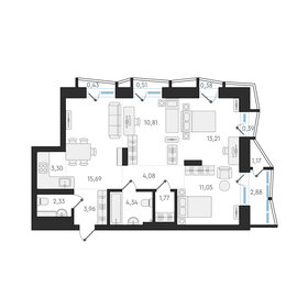 Квартира 70,5 м², 4-комнатная - изображение 1