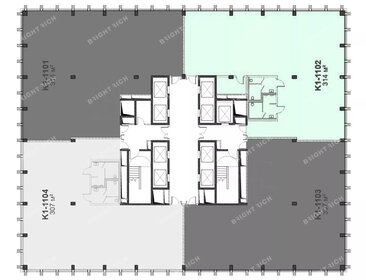 314 м², офис - изображение 5