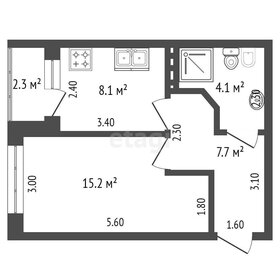 32,7 м², 1-комнатная квартира 6 475 000 ₽ - изображение 50