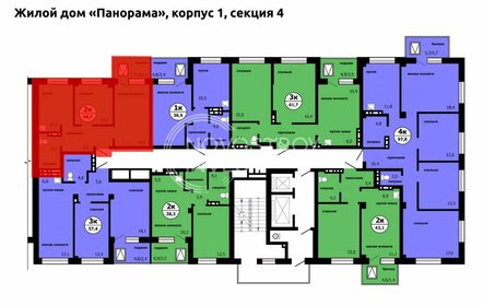 Квартира 48,7 м², 2-комнатная - изображение 1