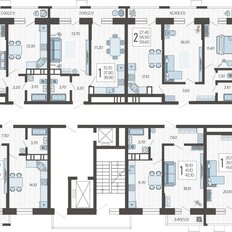 Квартира 66,7 м², 2-комнатная - изображение 2