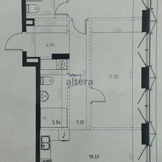 Квартира 72,3 м², 3-комнатная - изображение 2