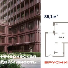 85,1 м², помещение свободного назначения - изображение 2