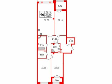 85,3 м², 3-комнатная квартира 68 398 000 ₽ - изображение 86