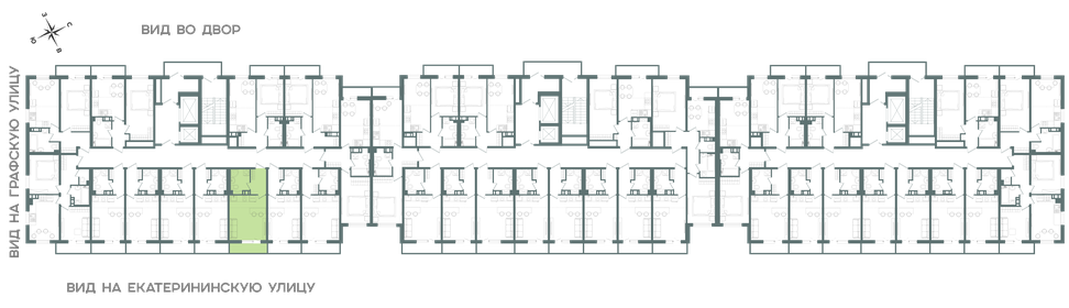 26 м², квартира-студия 4 400 000 ₽ - изображение 122