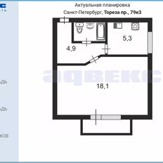 Квартира 31,6 м², 1-комнатная - изображение 4