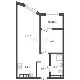 Квартира 42 м², 2-комнатная - изображение 2