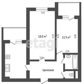 Квартира 57,2 м², 2-комнатная - изображение 5