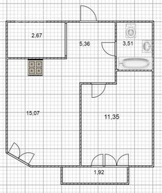 41 м², 1-комнатная квартира 4 500 000 ₽ - изображение 69