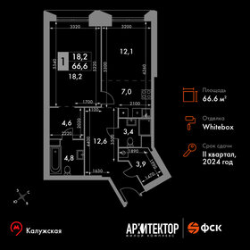 69,5 м², 2-комнатная квартира 27 760 732 ₽ - изображение 62