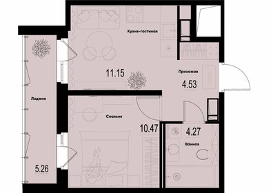 33,7 м², 1-комнатная квартира 5 560 500 ₽ - изображение 76