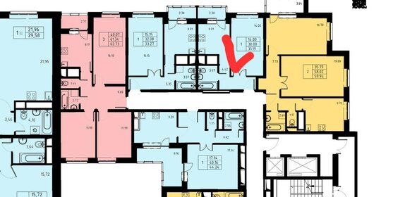 Квартира 31,2 м², 1-комнатная - изображение 1