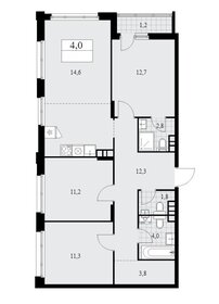 27 м², квартира-студия 4 200 000 ₽ - изображение 57