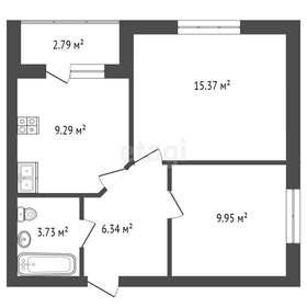 Квартира 46,1 м², 2-комнатная - изображение 2