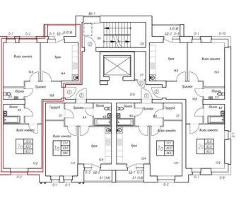 Квартира 65,5 м², 2-комнатная - изображение 1