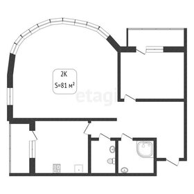 Квартира 81 м², 2-комнатная - изображение 1