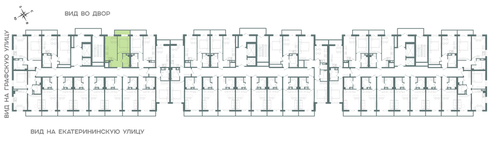 59,9 м², 3-комнатная квартира 6 000 000 ₽ - изображение 39