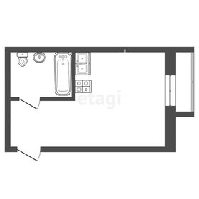 Квартира 27 м², студия - изображение 1