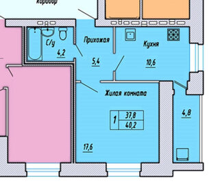 50 м², 2-комнатная квартира 3 100 000 ₽ - изображение 93