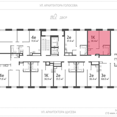 Квартира 38,4 м², 1-комнатная - изображение 2