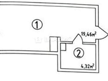 24,3 м², квартира-студия 4 100 000 ₽ - изображение 34