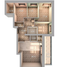 Квартира 135 м², 4-комнатная - изображение 2