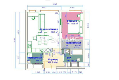 5011 м², производственное помещение 57 439 168 ₽ - изображение 39