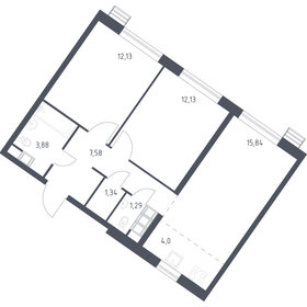 26,6 м², квартира-студия 9 766 490 ₽ - изображение 8