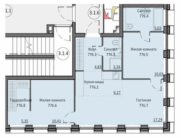 61,2 м², 2-комнатная квартира 27 360 544 ₽ - изображение 27