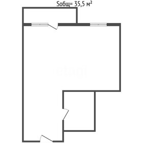 Квартира 35,5 м², студия - изображение 1