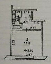 Квартира 18 м², студия - изображение 5