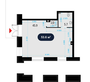 53,6 м², торговое помещение 223 333 ₽ в месяц - изображение 10