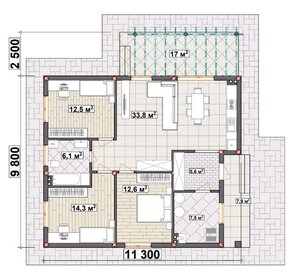 93 м² дом, 5 соток участок 7 900 000 ₽ - изображение 45