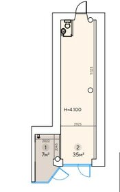 35 м², помещение свободного назначения - изображение 3