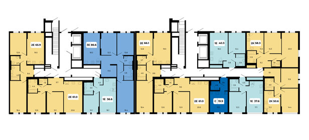 40 м², 1-комнатная квартира 4 740 000 ₽ - изображение 73