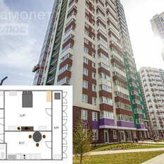 Квартира 37,5 м², 1-комнатная - изображение 3