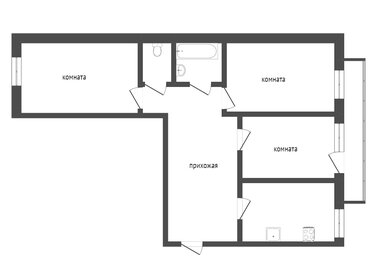 Квартира 79 м², 3-комнатная - изображение 5