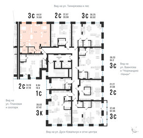 Квартира 74,7 м², 3-комнатная - изображение 2