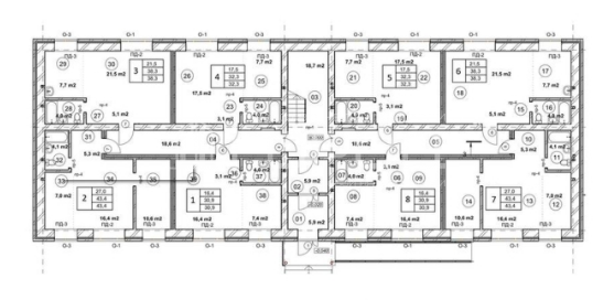 Квартира 32,3 м², 1-комнатная - изображение 2